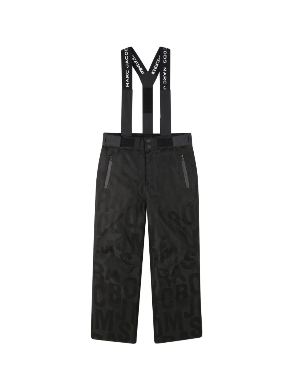 Salopette da neve per bambini The Marc Jacobs Kids nero con stampa W60658 09B THE MARC JACOBS KIDS 