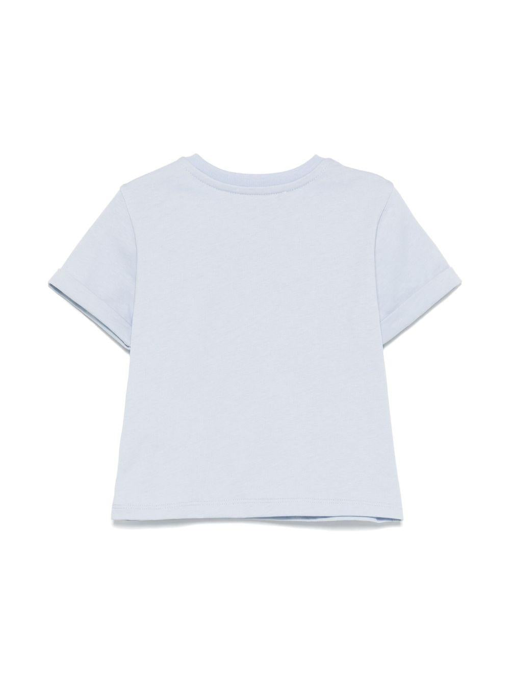 T-shirt con stampa per neonato Tartine & Chocolat azzurro con girocollo CA10041 45 TArtine & Chocolat 