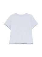 T-shirt con stampa per neonato Tartine & Chocolat azzurro con girocollo CA10041 45 TArtine & Chocolat 