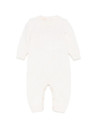 Tutina per neonata Elisabetta Franchi La Mia Bambina bianca con maglia a rombi ENTU134CFL230 0033 ElISABETTA FRANCHI 