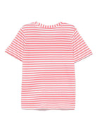 T-shirt per bambina Scotch & Soda Kids rosa a righe 179362 650 SCOTCH&SODA 