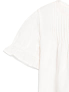 Camicetta per neonata Bonpoint bianco con colletto in pizzo S05XBLW00006 021A BONPOINT 
