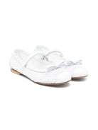 Ballerine per bambina MONTELPARE TRADITION bianco con strato a rete 80822 BIANCO MONTELPARE TRADITION 