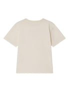 T-shirt per bambina Bonpoint Thida beige con stampa sul davanti P05GTSK00001 104 BONPOINT 