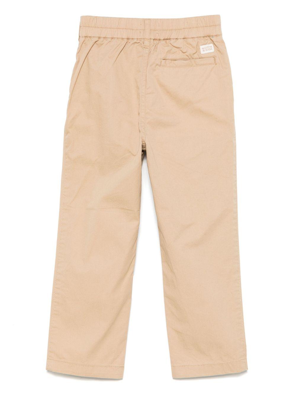 Pantaloni affusolati per bambina Scotch & Soda Kids beige 179421 260 SCOTCH&SODA 