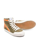 Sneakers per bambino Golden Goose Kids x Bonpoint verde con applicazione laterale a stella W04BSNL00002 046 GOLDEN GOOSE KIDS 