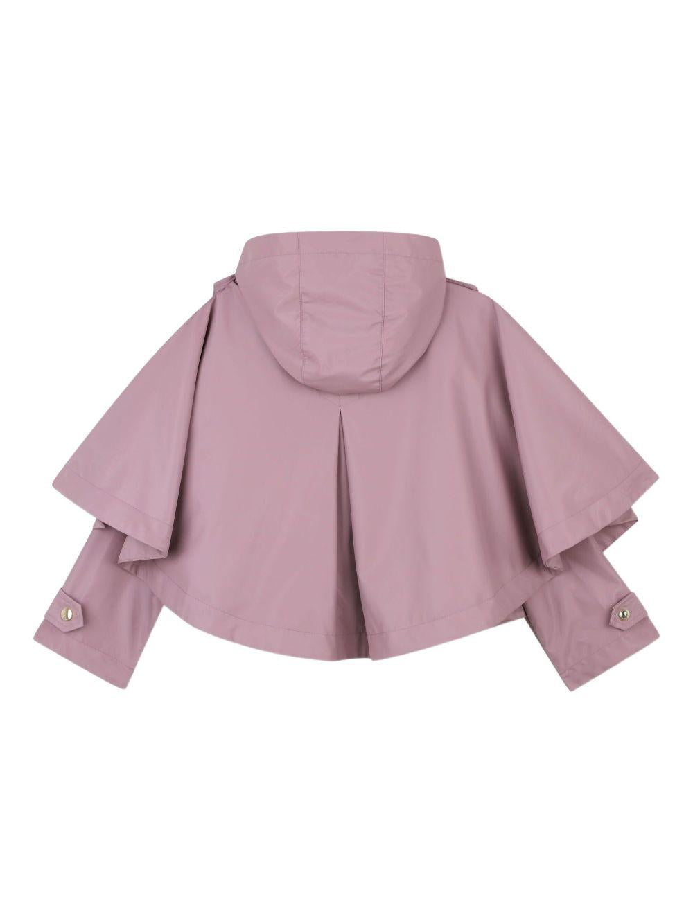 Giacca per bambina Chloé Kids viola con design a doppio strato C20666 90F CHLOE' KIDS 