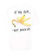 T-shirt per bambino Molo bianco con stampa slogan sul retro 1S25A214 3936 MOLO 