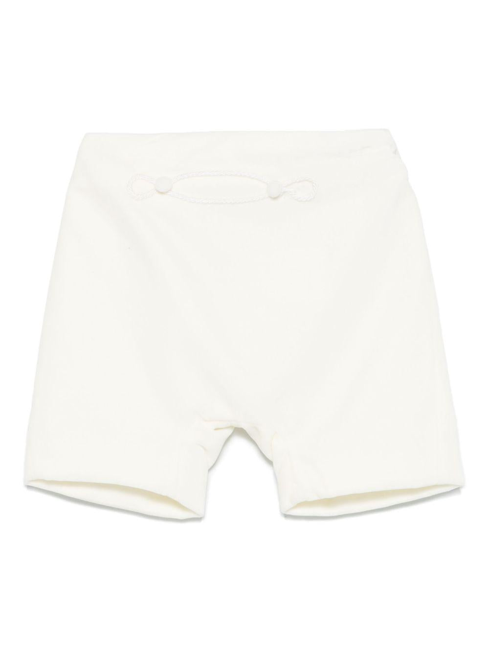 Shorts per neonato Jesurum Baby bianchi con chiusura laterale con bottone CEFEO VAR.4 JESURUM 