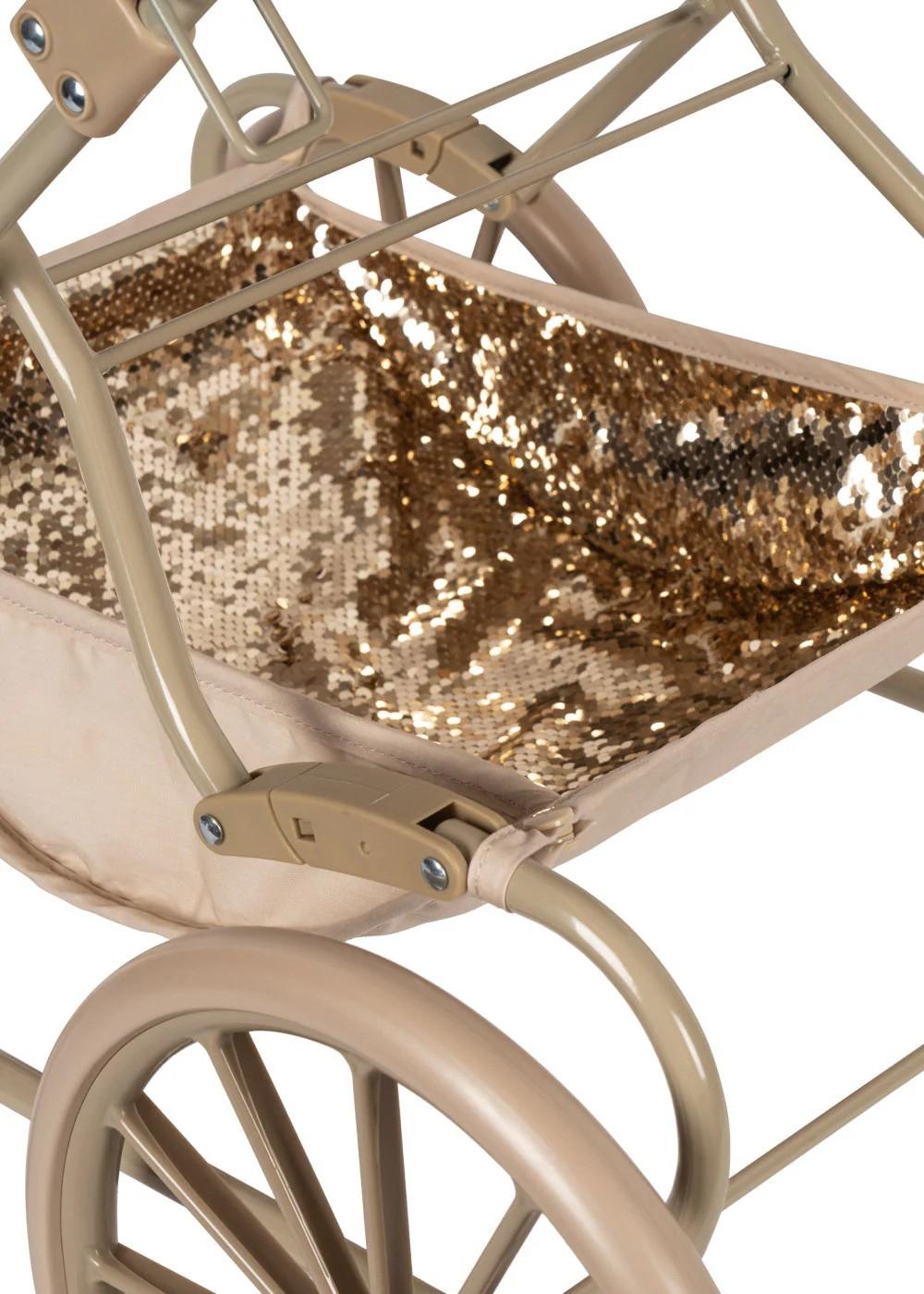 Carrozzina per bambole per bambina Konges Slojd oro in stile vintage KS103985 901641287565 KONGES SLOJD 