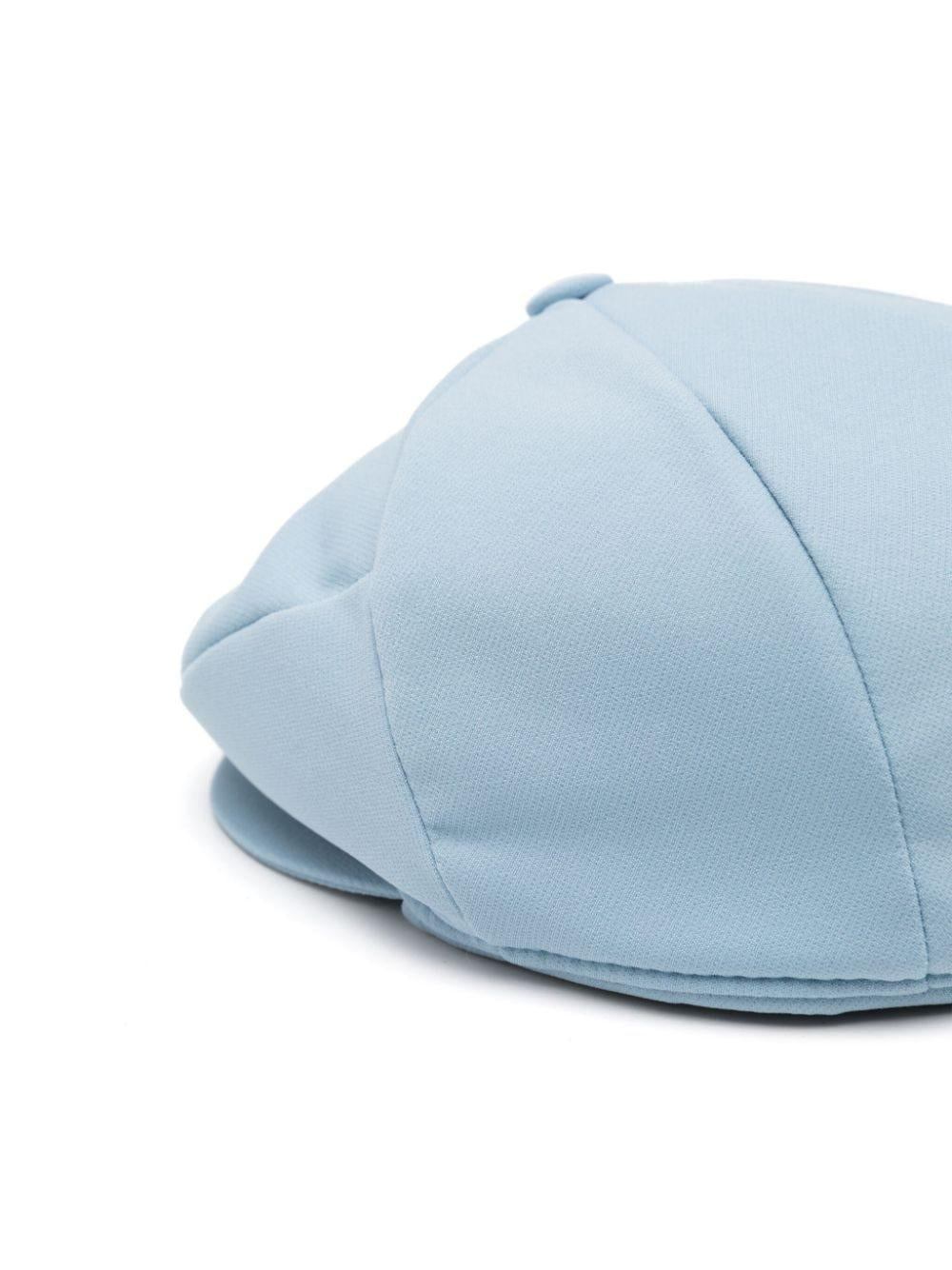 Cappello baker boy tartan per bambino Colorichiari azzurro con tesa curva MN9278474741 50 COLORICHIARI 
