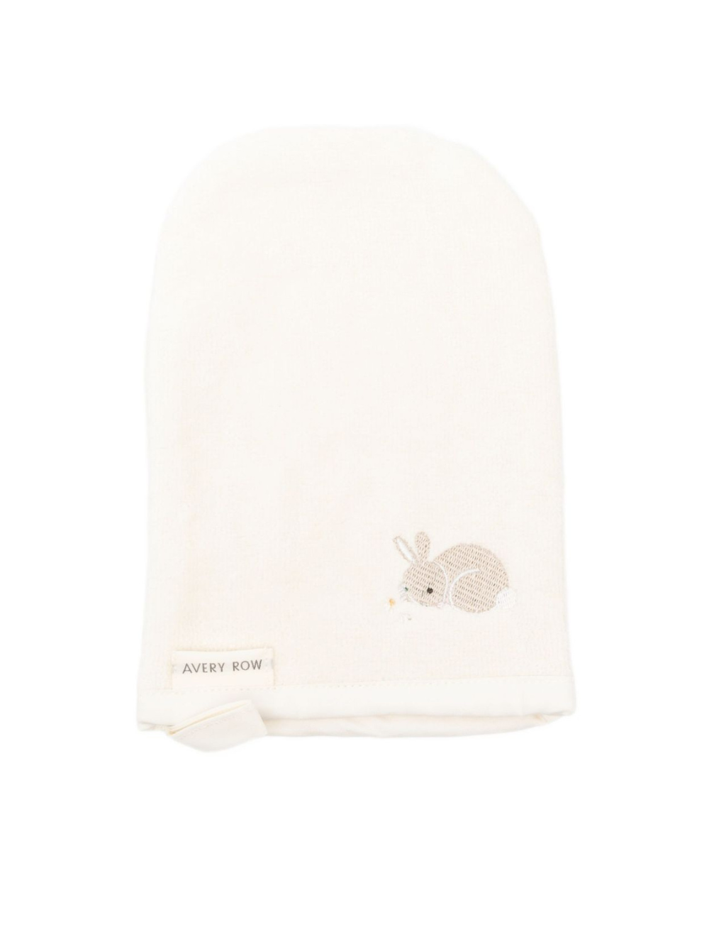 Guanto da bagno per neonati Avery Row beige in cotone biologico BMIBUN BUNNY AVERY ROW 