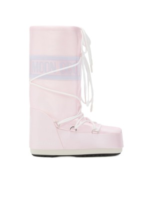 Moon Boot Kids Pink Printed Icon Snow Boots