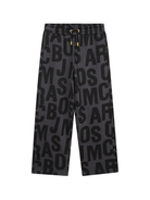 Pantaloni sportivi per bambino Marc Jacobs Kids grigi con Jumbled Logo W60647 075 THE MARC JACOBS KIDS 