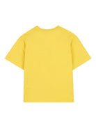 T-shirt per bambino Marc Jacobs Kids gialla con stampa grafica sul davanti W60643 526 THE MARC JACOBS KIDS 