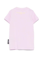 T-shirt per neonati John Richmond Junior lilla con logo RIP25002TS LILLA JOHN RICHMOND JUNIOR 