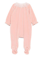 Tutina per neonata Tartine Et Chocolate rosa con colletto in pizzo CB54050 36 TArtine & Chocolat 