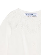 Cardigan per neonata Tartine Et Chocolat bianco open work CA18021 13 TArtine & Chocolat 