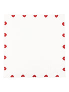 Coperta per neonati Petit Bateau bianca con motivo a cuore A0DRO 01 PETIT BATEAU 