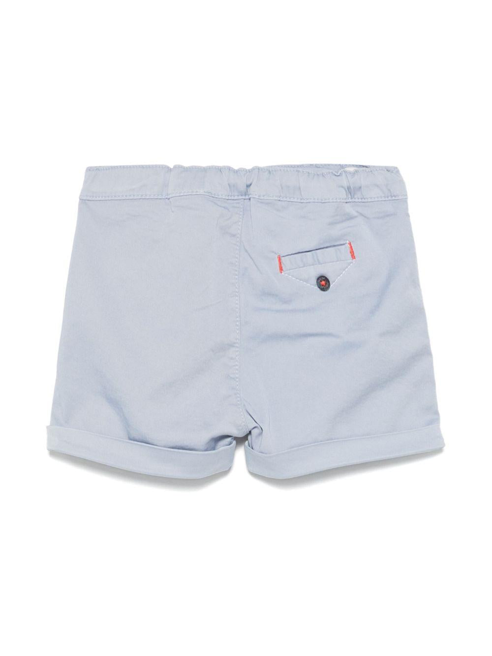 Shorts per neonato Tartine Et Chocolat azzurro in twill CA26131 44 TArtine & Chocolat 