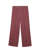 Pantaloni per bambina Chloé Kids rosso con piega C20630 47N CHLOE' KIDS 