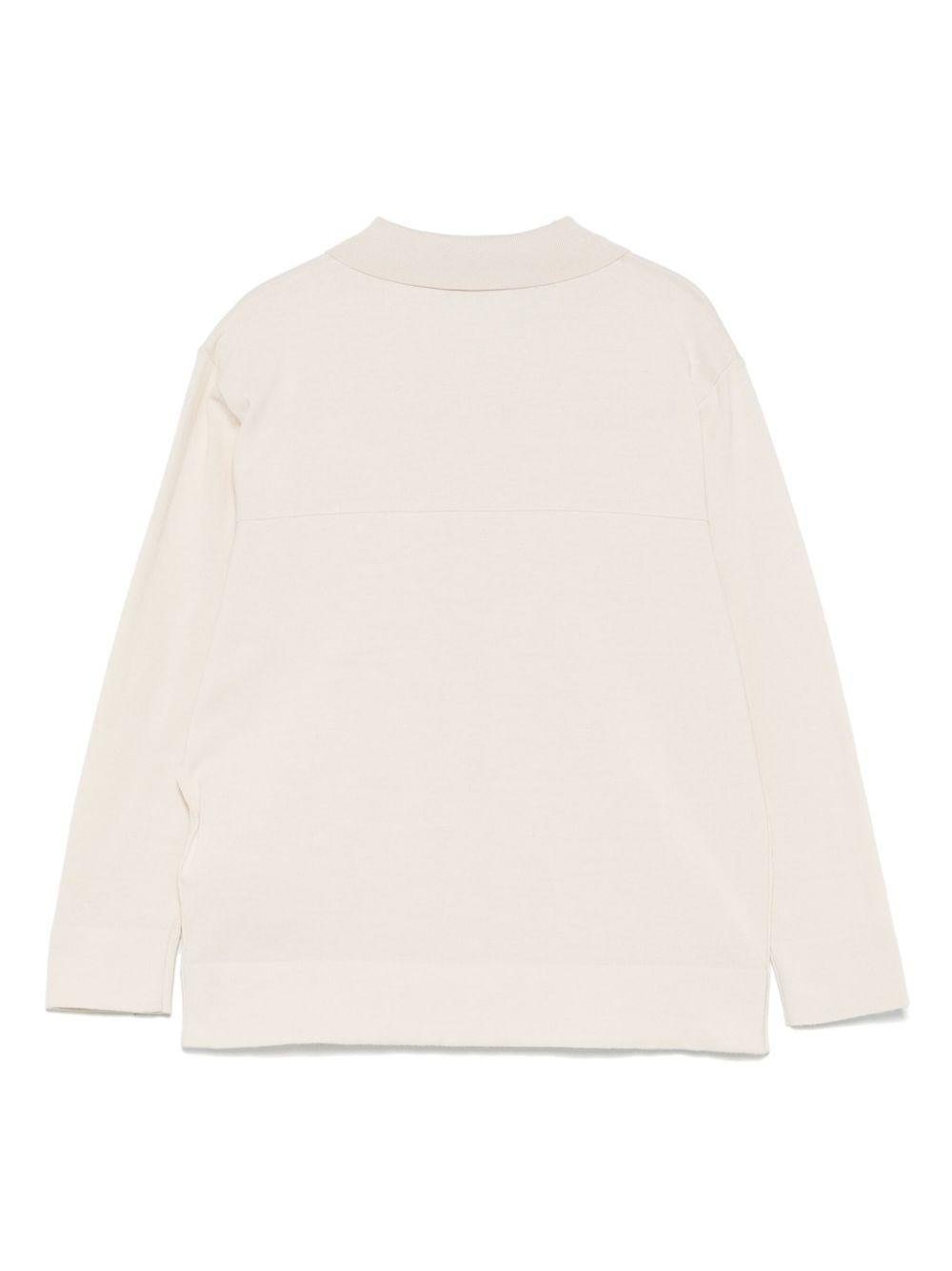 Camicia per bambino Paolo Pecora Kids beige in maglia PP3986 SALE PAOLO PECORA KIDS 
