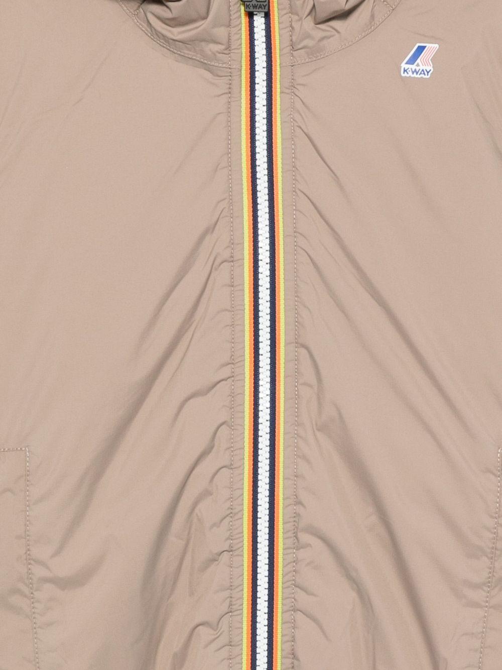 Giubbino per bambino K-Way Kids beige con design imbottito K7142TW WG9 K-WAY KIDS 