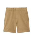 Shorts con spacchi frontali per bambino Burberry Kids beige con due tasche laterali a filetto 8100470 B9719 BURBERRY KIDS 