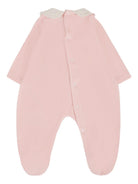 Tutina per neonata La Stupenderia rosa con colletto 1TBTT02 L03 LA STUPENDERIA 