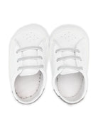 Scarpe primi passi per neonato Douuod Kids bianco in pelle BABY466 BIANCO GRIGIO DOUUOD 