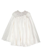 Abito con decorazione di cristalli MA FW24 G19 IVORY MAISON AVA 