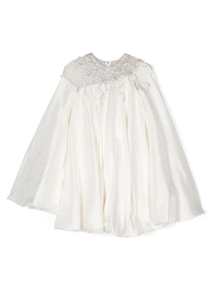 Dress with crystal decoration