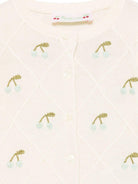 Cardigan Fayana per neonata Bonpoint beige con motivo con ricamo S05XCAK00009 104 BONPOINT 