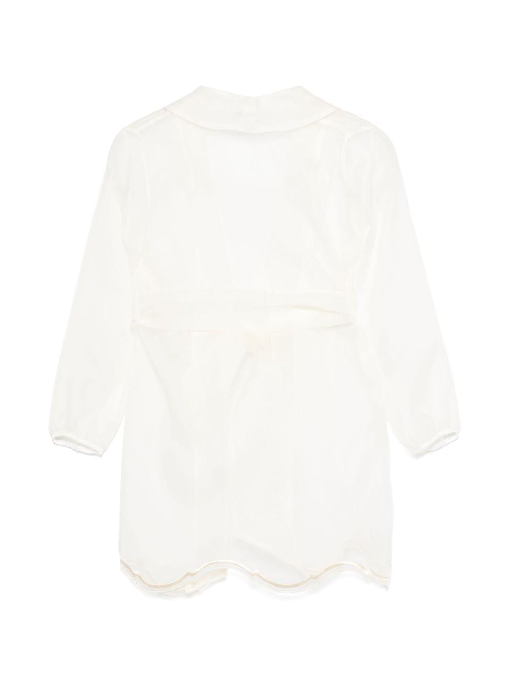 Giacca per bambina JESURUM BABY Valentina bianco con cintura VALENTINA VAR.20 JESURUM 
