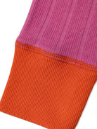 Leggings per bambina Bobo Choses fucsia con stampa logo sulla gamba B125AC074 561 BOBO CHOSES 