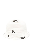 Cappello per bambini Mini Rodini Note bianco con stampa all-over 2526511110 WHITE MINI RODINI 