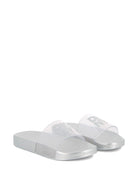 Sandali per bambina DKNY Kids argentate con punta aperta D62634 016 DKNY 