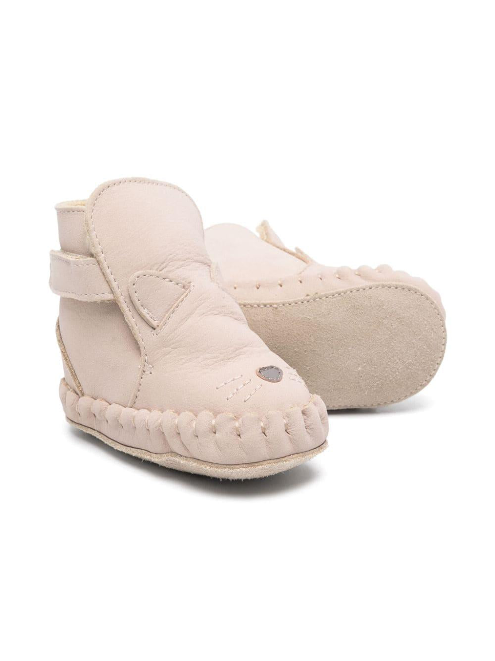Stivali primi passi per neonati Donsje Kapi beige con orecchie 1028003 NL128 DONSJE 