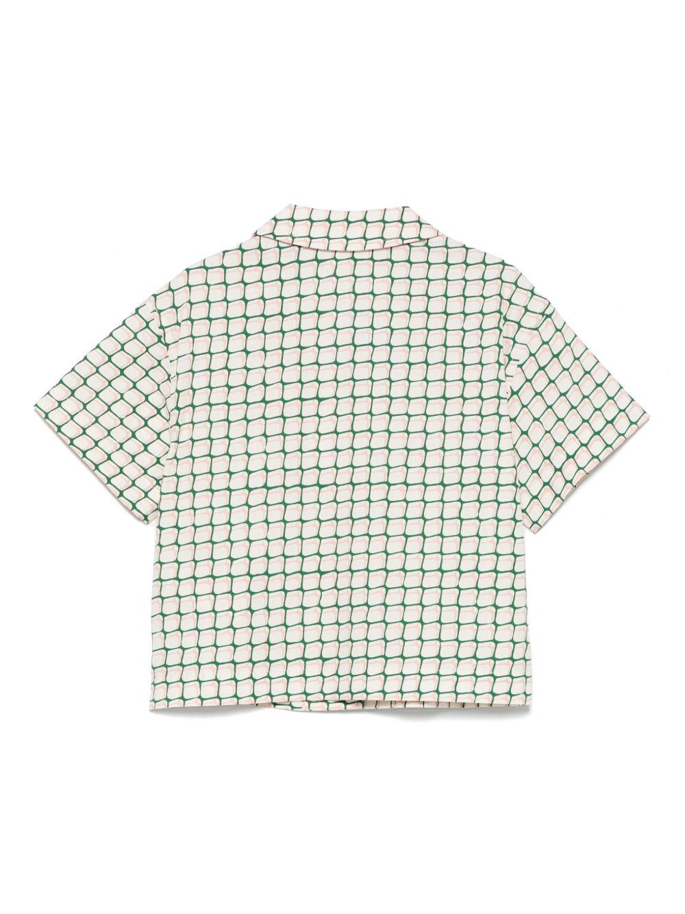 Camicia per bambina Scotch & Soda Kids beige con stampa 179333 270 SCOTCH&SODA 