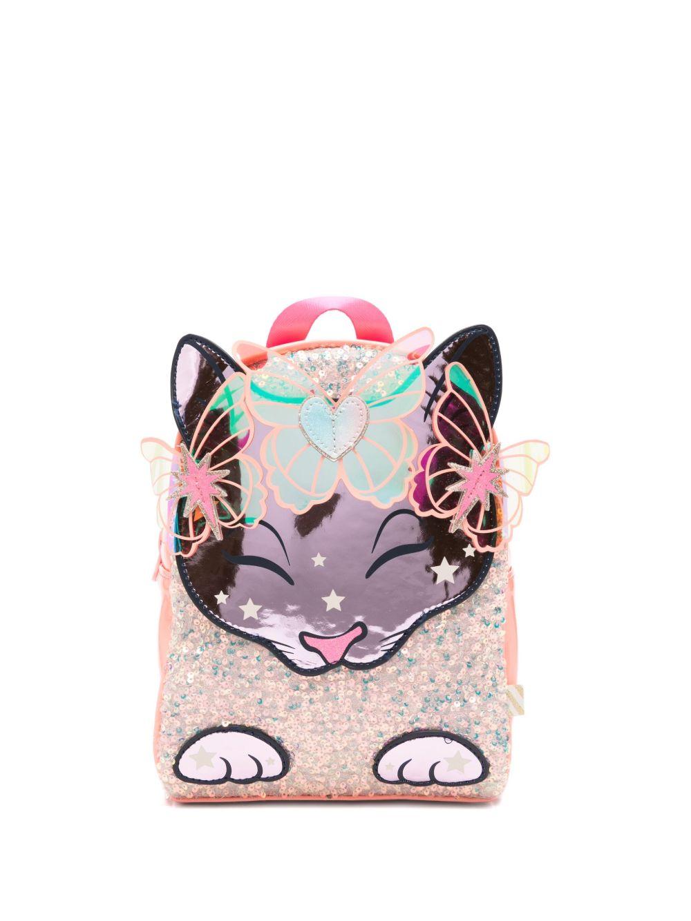 Zaino per bambina Billieblush rosa a form di gatto U21532 408 BILLIEBLUSH 