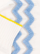 Coperta per neonato Gensami Kids bianco con lavorazione 3D COP01-B-WS BIANCO/AZZURRO GENSAMI 