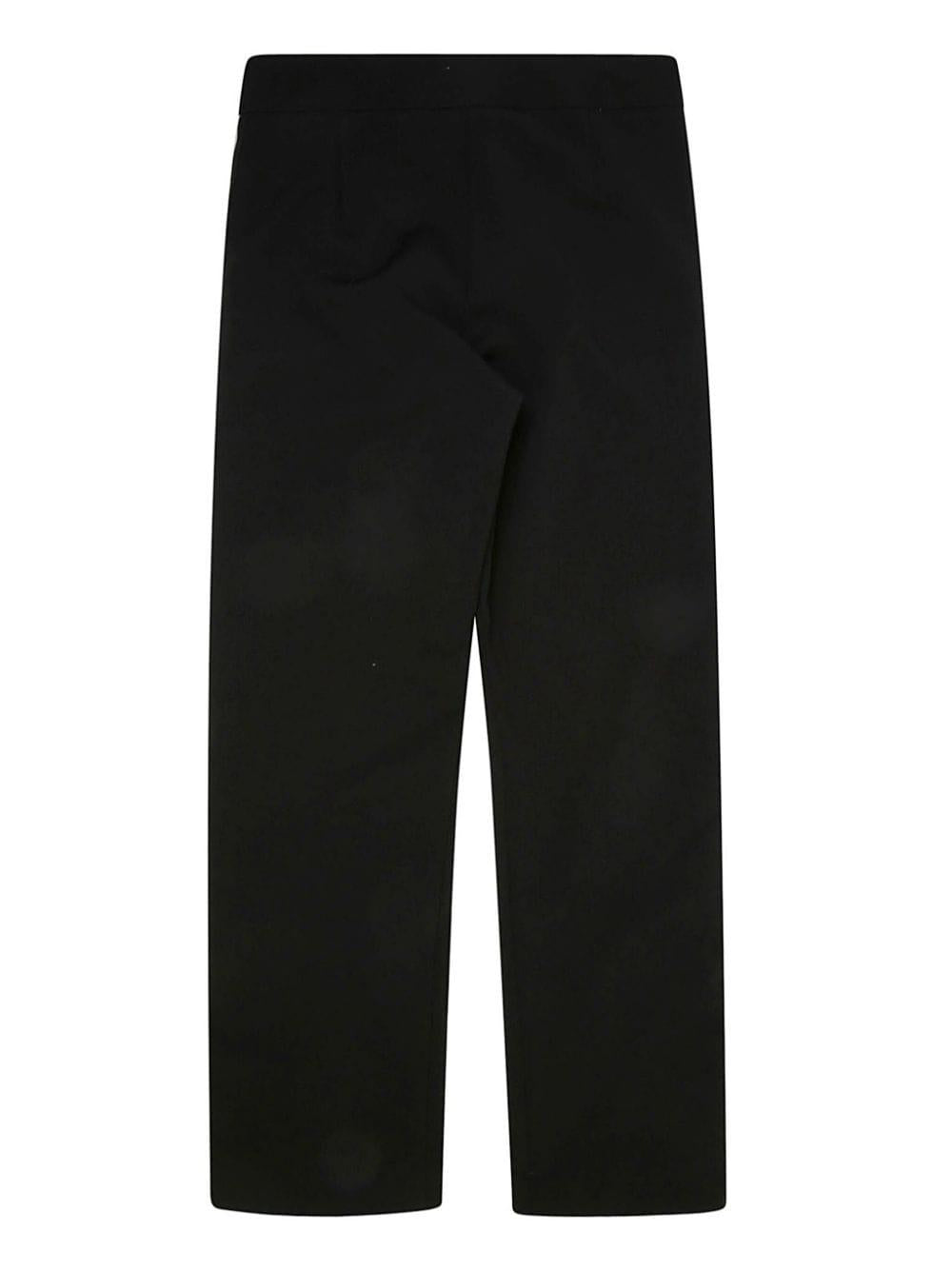 Pantaloni da tuta per bambina MSGM Kids nero con banda laterale F4MSJGPA145 110 MSGM KIDS 