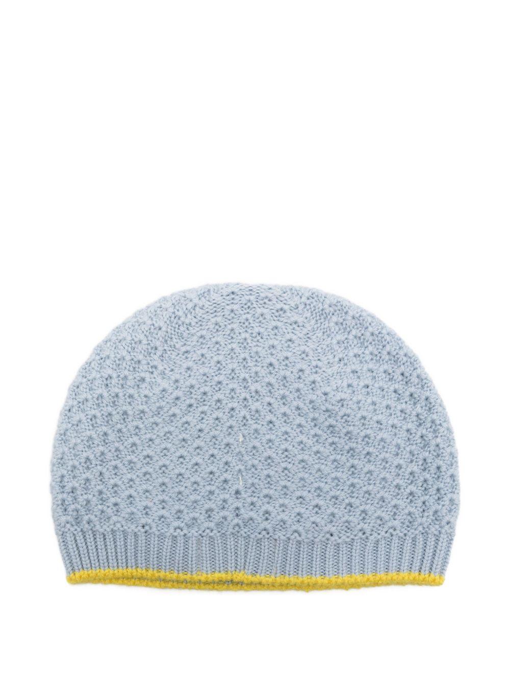 Berretto per neonato Gensami Kids azzurro con bordi aderente CAP-APE-WE SKY BLUE GENSAMI 