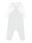 Tutina per neonato Petit Bateau blu con logo ricamato A0EKV 01 PETIT BATEAU 