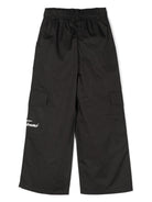 Pantaloni neri per bambina con stampa logo John Richmond Junior RGA24152PA BLACK JOHN RICHMOND JUNIOR 
