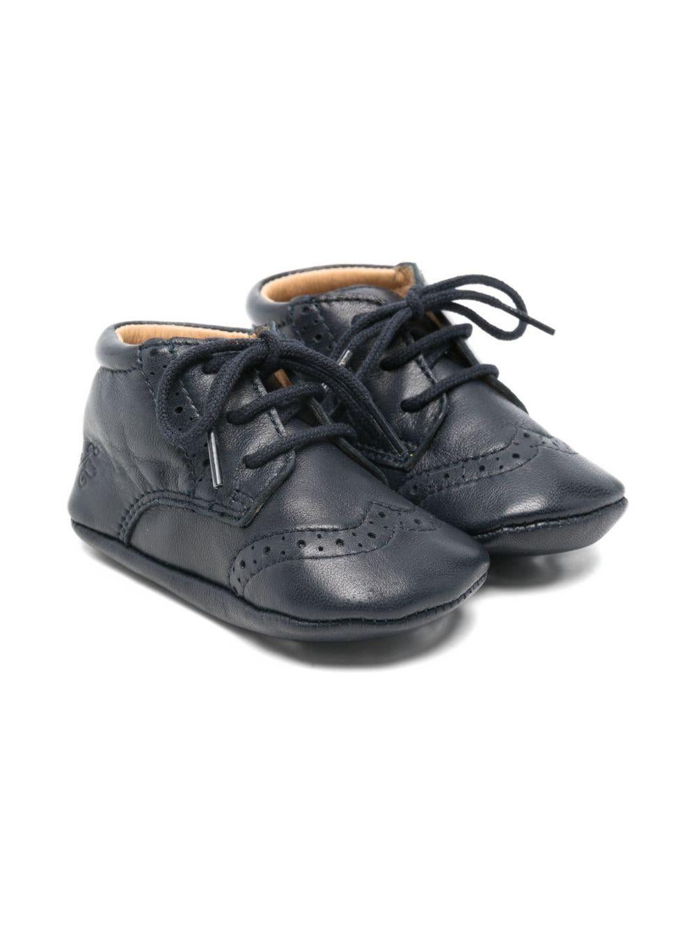 Scarpe primi passi per neonato Tartine Et Chocolat blu con punta tonda AC CL04 02 TArtine & Chocolat 