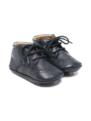 Scarpe primi passi per neonato Tartine Et Chocolat blu con punta tonda