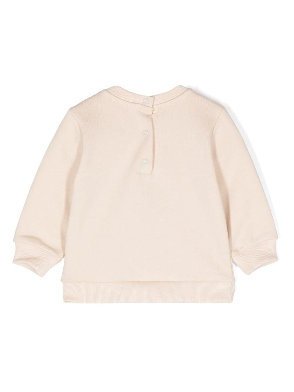 Felpa con stampa grafica per neonato Fendi Kids rosa con maniche lunghe BUH076 5V0 F1P2N FENDI KIDS 