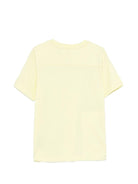 T-shirt per bambini K Way Kids gialla con dettaglio logo K7133YW W0Z K-WAY KIDS 