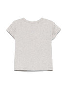 T-shirt per neonato Bobo Choses Happy Dog grigio con stampa grafica B125AB009 041 BOBO CHOSES 